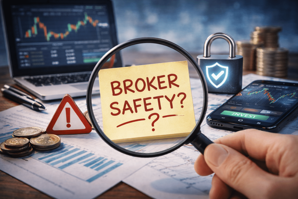 concerns about broker safety and online investing