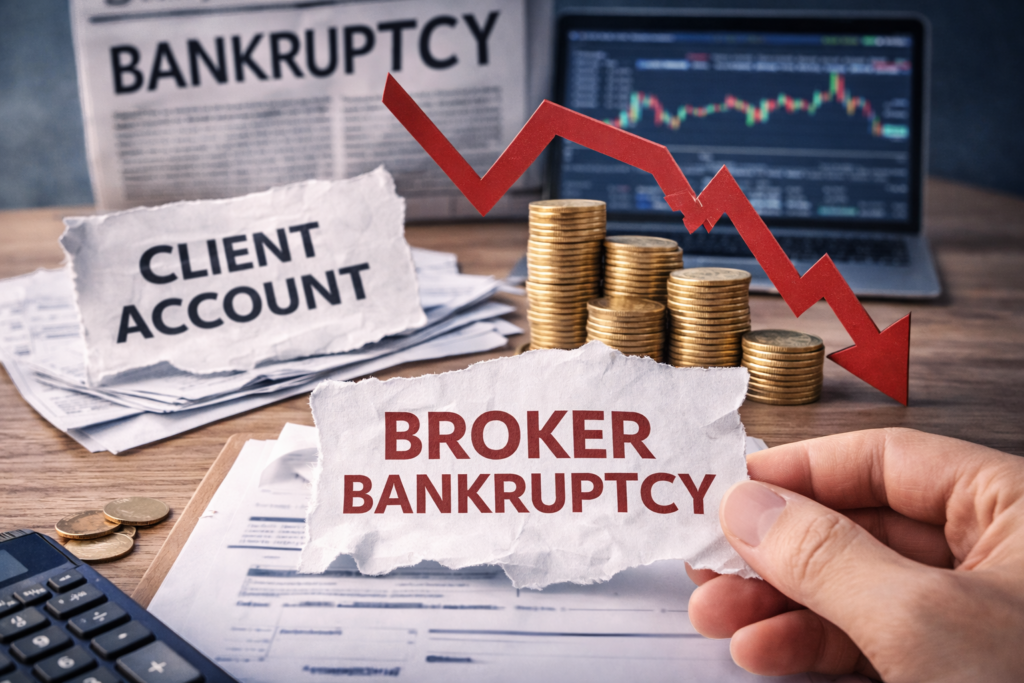 what happens if a broker goes bankrupt